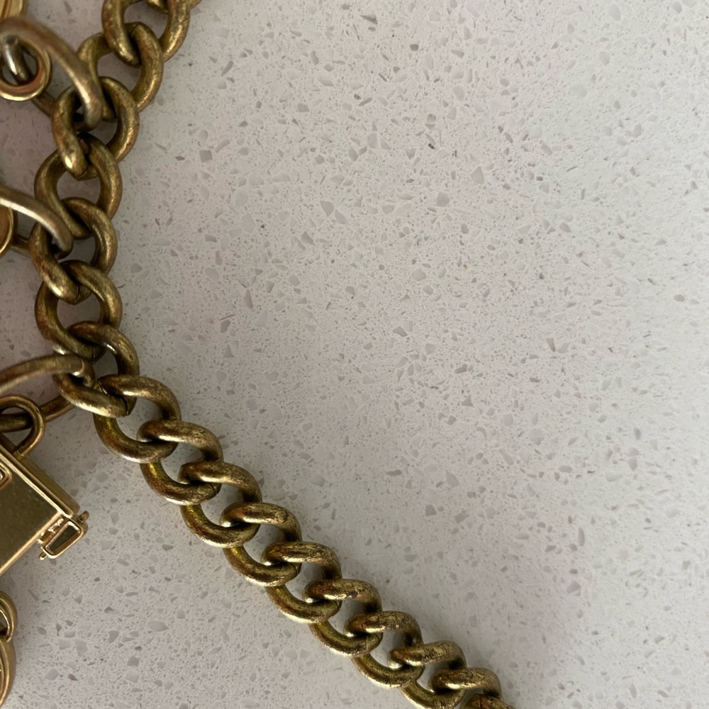 Coach Brass Carriage 1941 Bag charm chain FOB - Picture 5 of 8